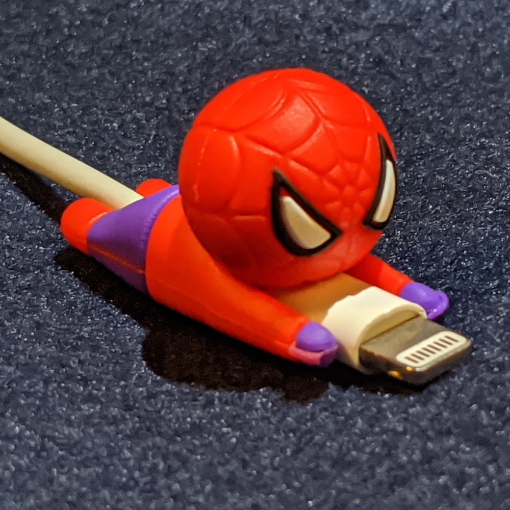 NEW IN BOX - Spiderman Cable Protector